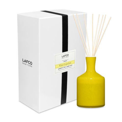LAFCO White Grapefruit Luxury Scented Candle Collection - Fresh Citrus Aroma for Home, Spa & Relaxation