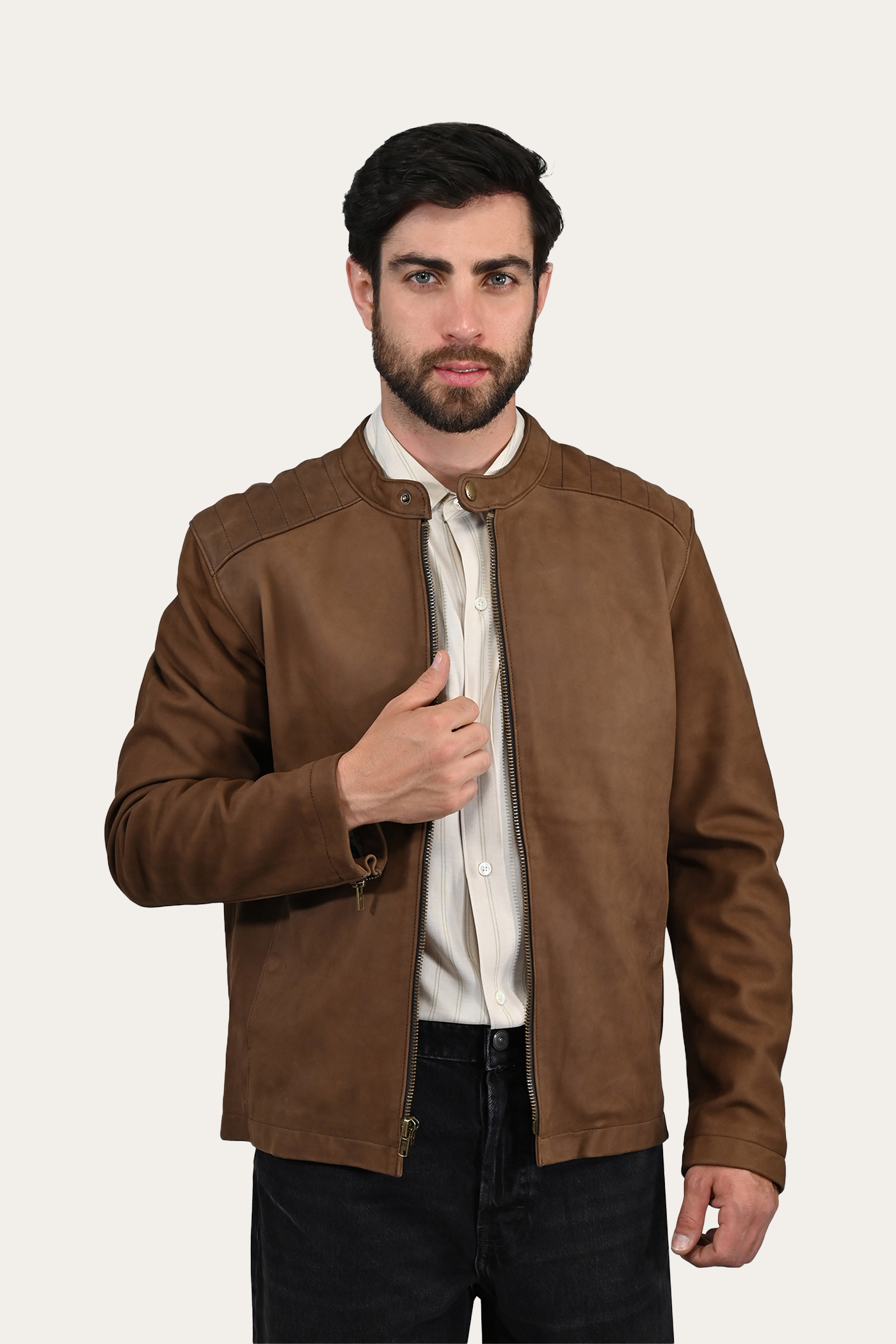 Desert Racer Jacket for Men - Lightweight Motorcycle Windbreaker with Breathable Mesh Lining - Perfect for Off-Road Biking, Adventure Riding & Outdoor Sports