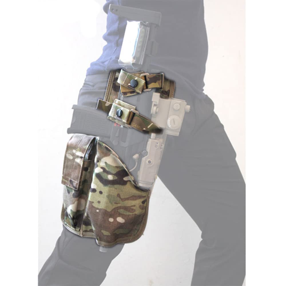 Emersongear MP7 Leg Holster - Universal Adjustable Right-Handed Tactical Drop Leg Holster for Pistols & Handguns | Perfect for Airsoft, Hunting, Military Training & Outdoor Activities