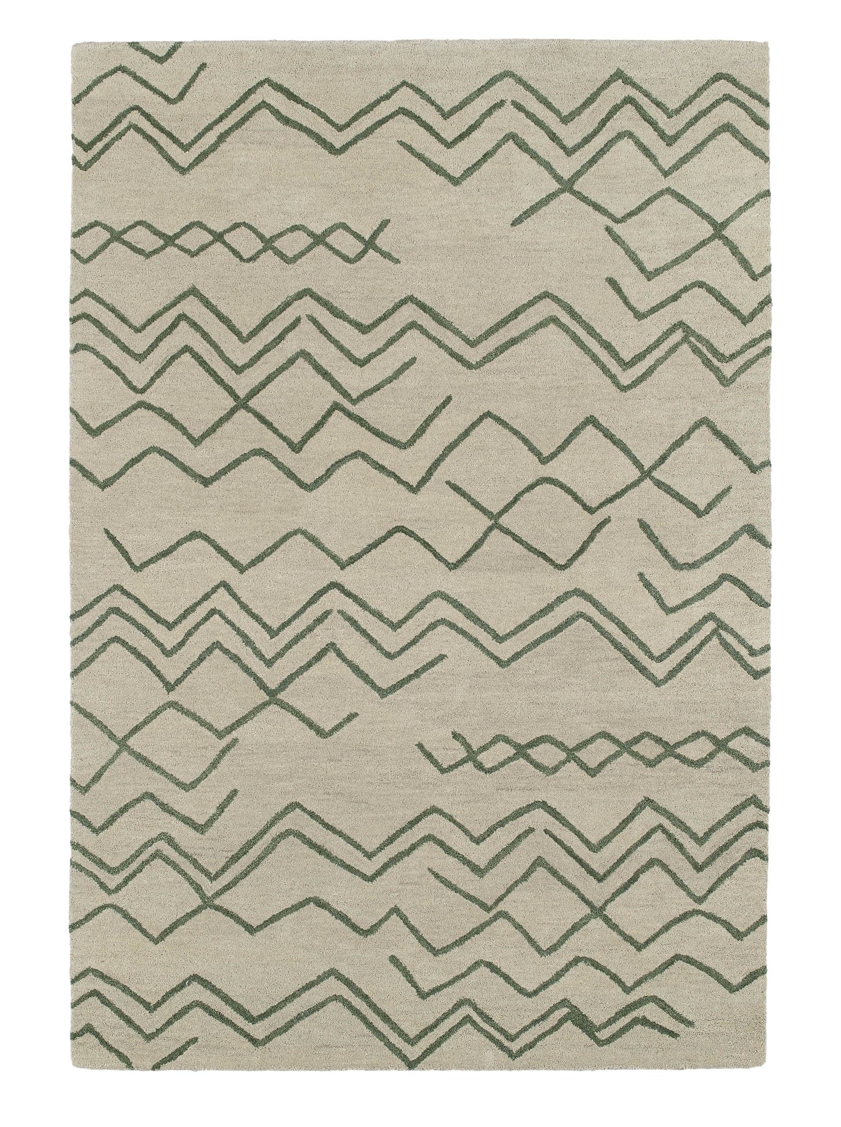 Kaleen Rugs Casablanca Emerald Green 3' x 10' Runner - Perfect for Hallways, Entryways & Narrow Spaces