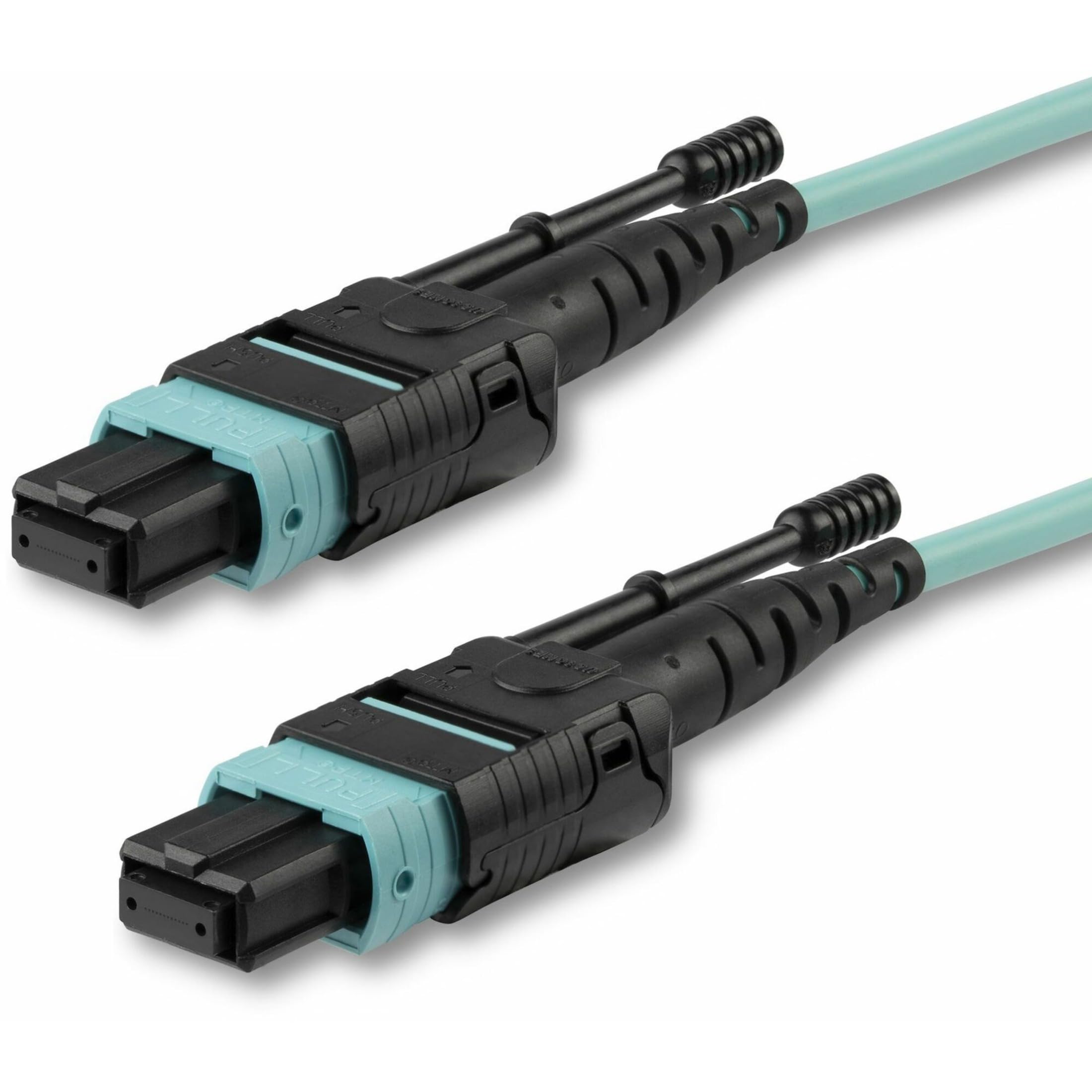 StarTech.com 2m (6ft) MTP/PC OM3 Multimode Fiber Optic Cable - 50/125μm, 40Gbps, Low Insertion Loss MPO Jumper for High-Speed Data Centers & Network Infrastructure