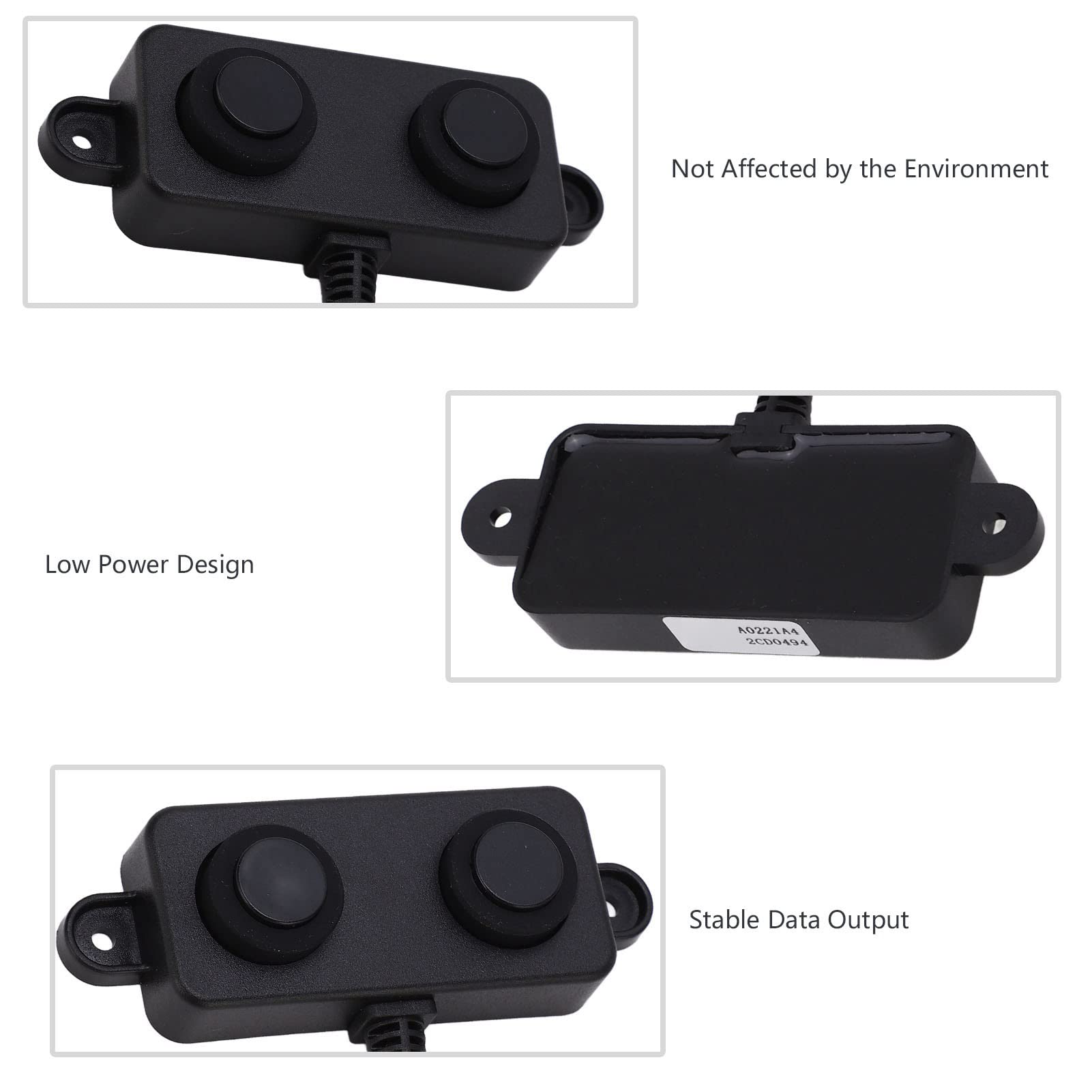 Ultrasonic Sensor for Vehicle Detection & Parking Assistance - High Accuracy Distance Measurement for Robot Obstacle Avoidance, Smart Home Automation & Industrial Applications