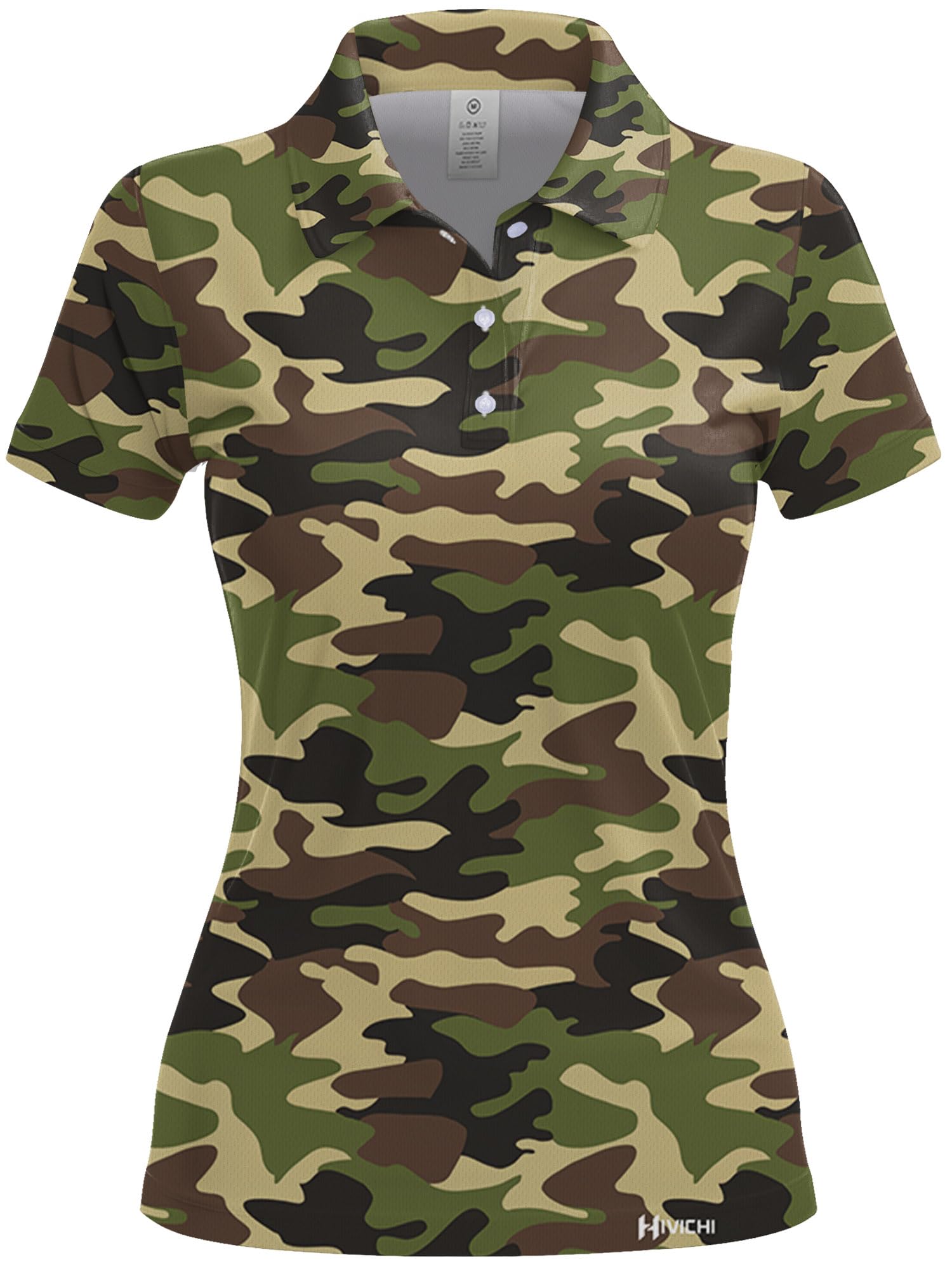 Women's Golf Polo Shirt - Breathable Moisture-Wicking Golf Apparel for Women - Perfect for Golf Course & Outdoor Activities