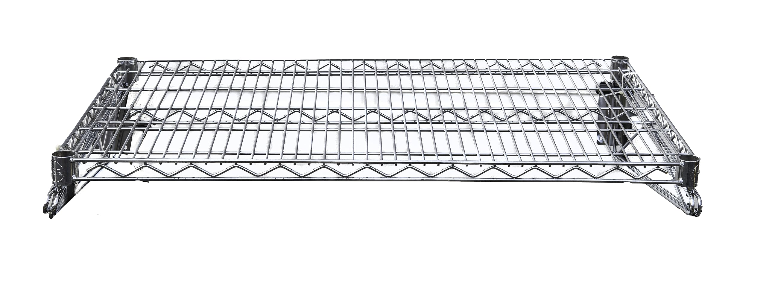 Heavy Duty Chrome Wire Storage Wall Shelf - 21