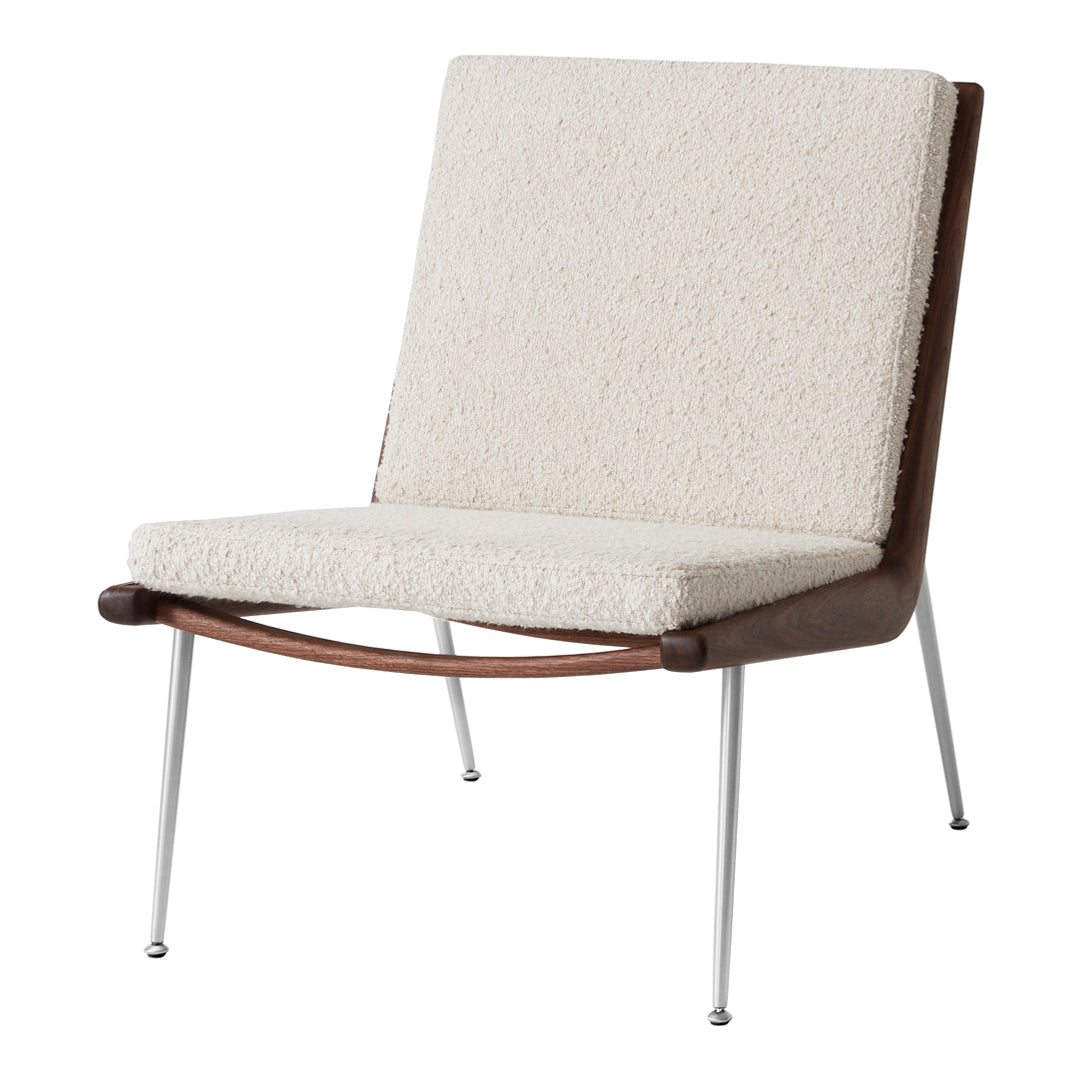 Boomerang HM1 Lounge Chair - Modern Ergonomic Recliner for Living Room, Office & Patio - Comfortable Relaxation Chair with Adjustable Backrest - Perfect for Reading, Napping & Entertaining Guests