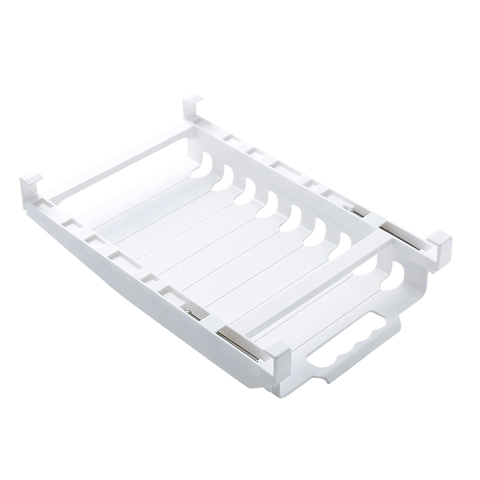 Yiser Retractable Refrigerator Storage Organizer - White, One Size - Sealed Zip Lock Bags for Food Preservation & Kitchen Organization - Perfect for Meal Prep, Leftovers & Snack Storage