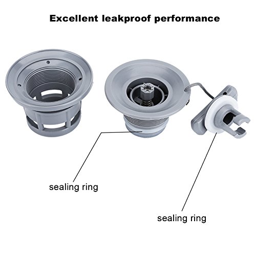 Durable PVC Boat Air Valve Replacement - Gas Valve Cap for Inflatable Boats, Dinghies, Kayaks & Canoes | Perfect for Marine, Fishing & Water Sports Accessories