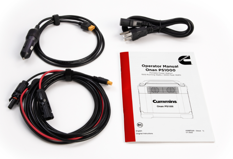 Cummins Onan A067W050 PS1000 1500W/3000W 1008Wh Portable Power Station - Reliable Backup Power for Camping, Emergencies & Outdoor Adventures
