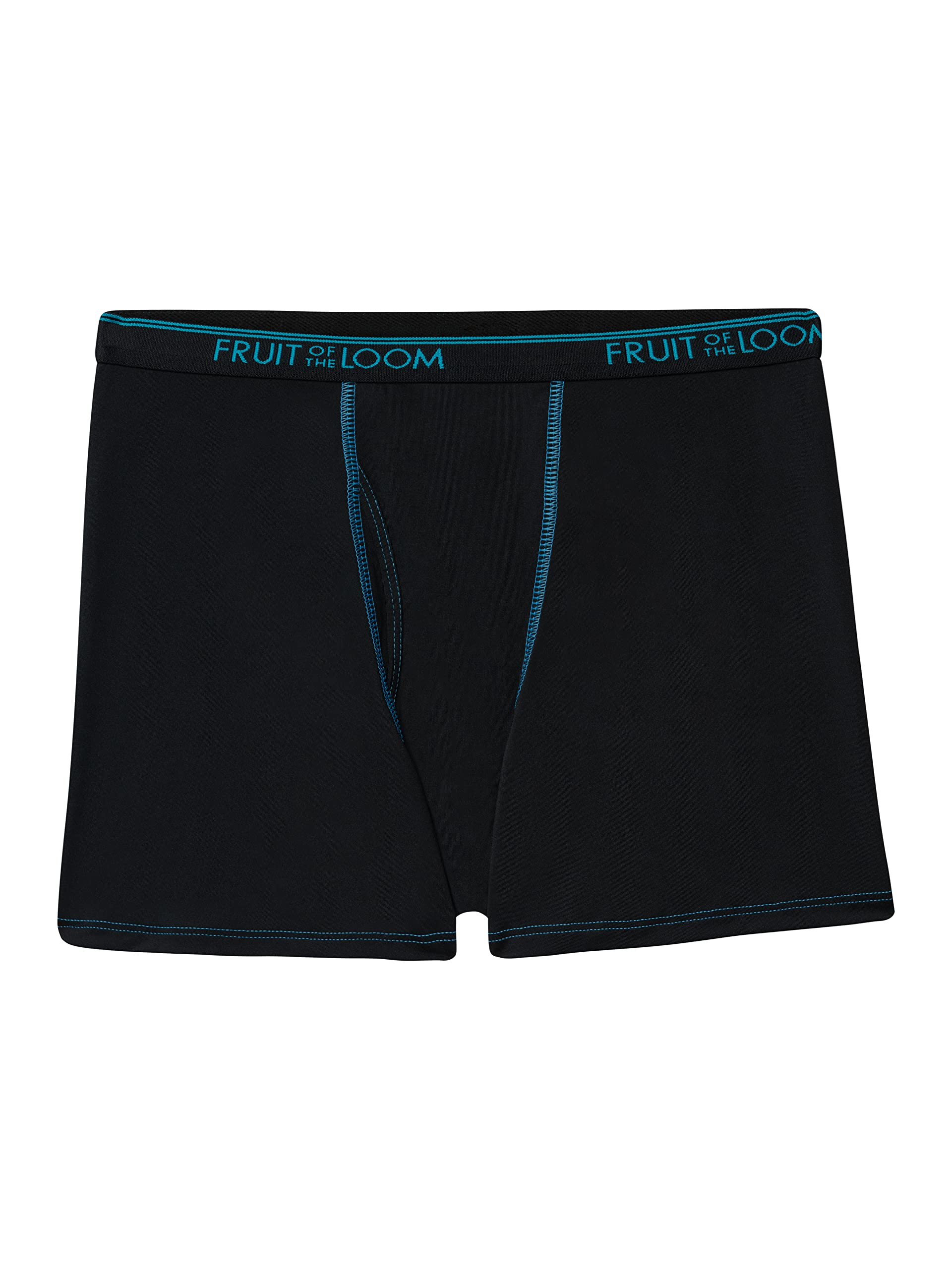 Fruit of the Loom Boys' 360 Stretch Boxer Briefs - Soft Cotton Underwear for Kids, Breathable & Comfortable for School, Sports & Everyday Wear