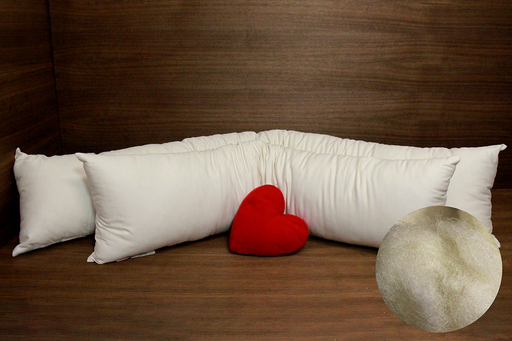 Premium Organic Body Pillow for Adults - Hypoallergenic & Eco-Friendly Support for Sleeping, Pregnancy, Back Pain Relief & Comfort