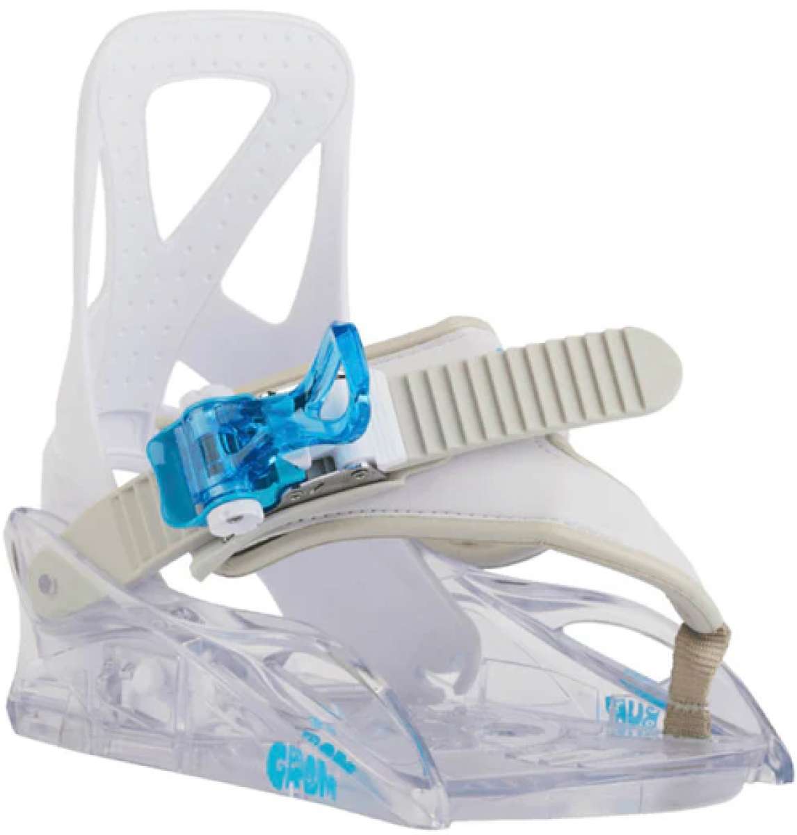 Burton Junior's Grom Disc Snowboard Binding 2024 - Kids Snowboard Bindings for Boys & Girls - Adjustable Strap System - Perfect for Beginner Snowboarders & Youth Riders - Ideal for Mountain Slopes & Snow Parks