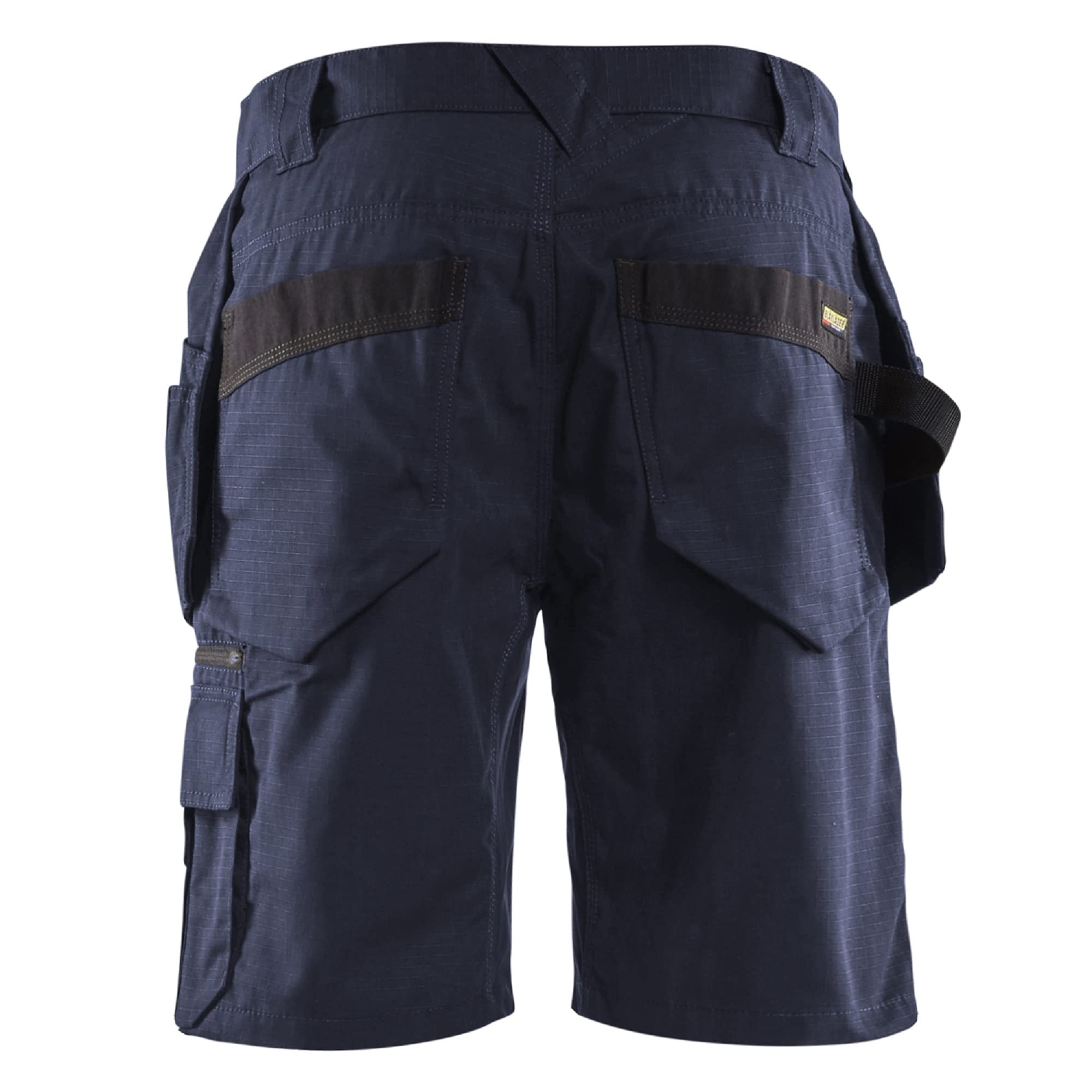 BLÅKLÄDER Men's Ripstop Breathable Stretch Work Shorts with Utility Pockets - Durable & Comfortable for Construction, Landscaping & Outdoor Activities