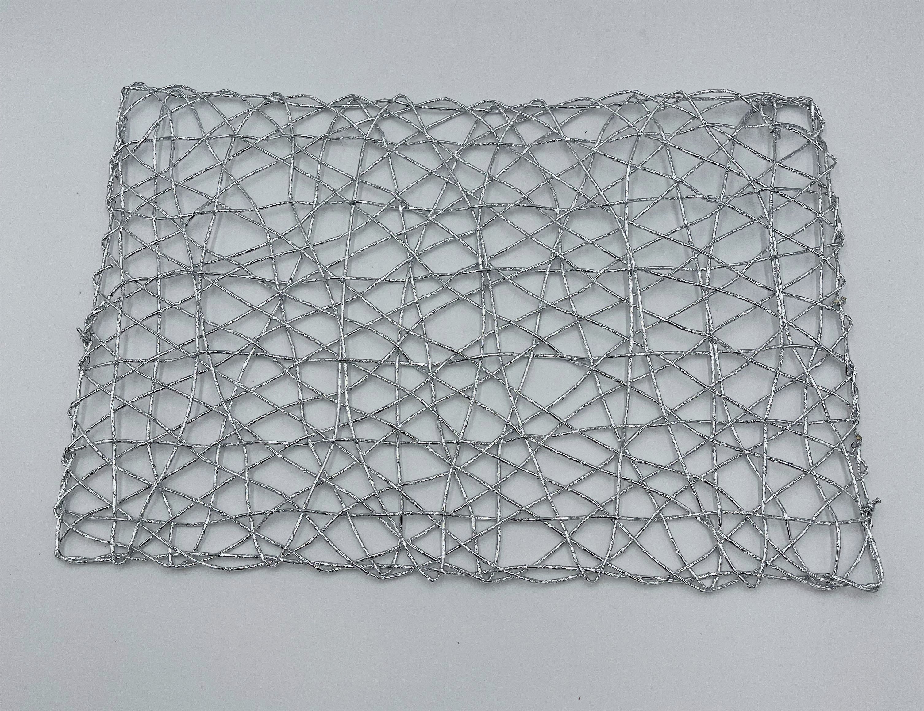 17.5x12 Inch Silver Rectangle Placemat - 1 Piece (300/Case) - Perfect for Dining Tables, Restaurants, and Home Decor