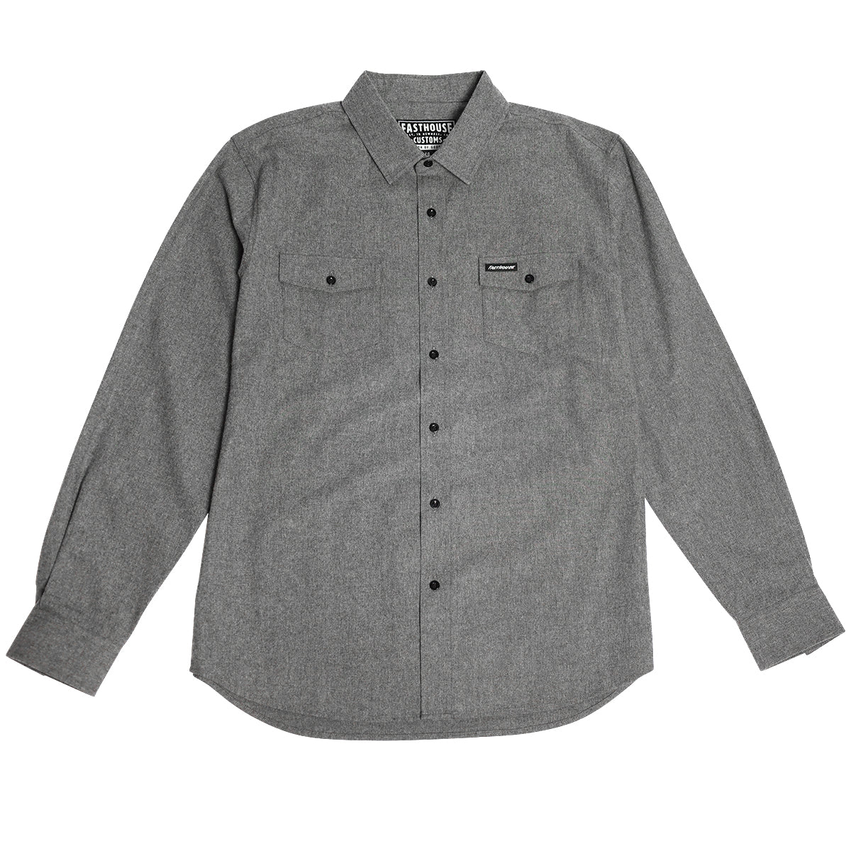 Premium Soft Flannel Shirt for Men - Charcoal Heather Plaid - Cozy & Warm for Fall & Winter - Perfect for Casual Outings, Camping & Outdoor Adventures