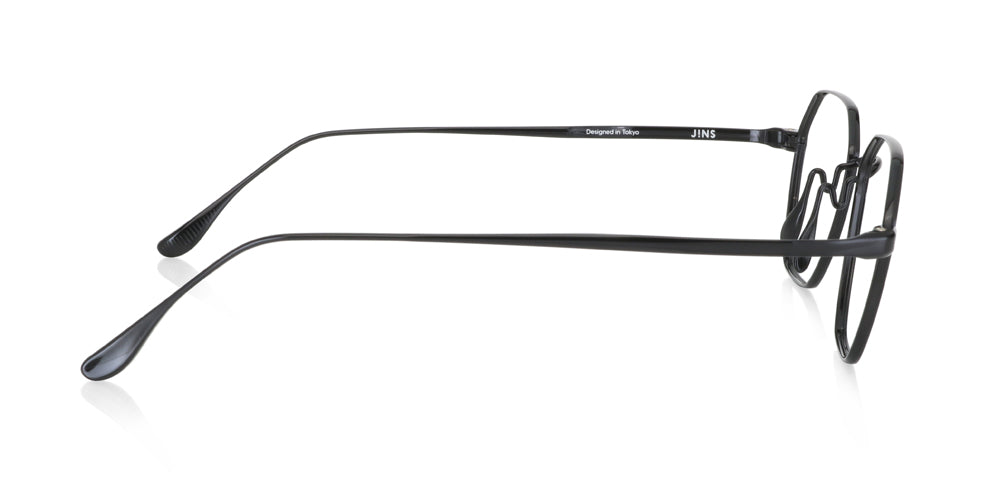 JINS SABAE IPPITSU GEOMETRIC 94 Eyeglasses - Stylish Geometric Frame Glasses for Men & Women - Perfect for Office, Reading & Fashion Accessories