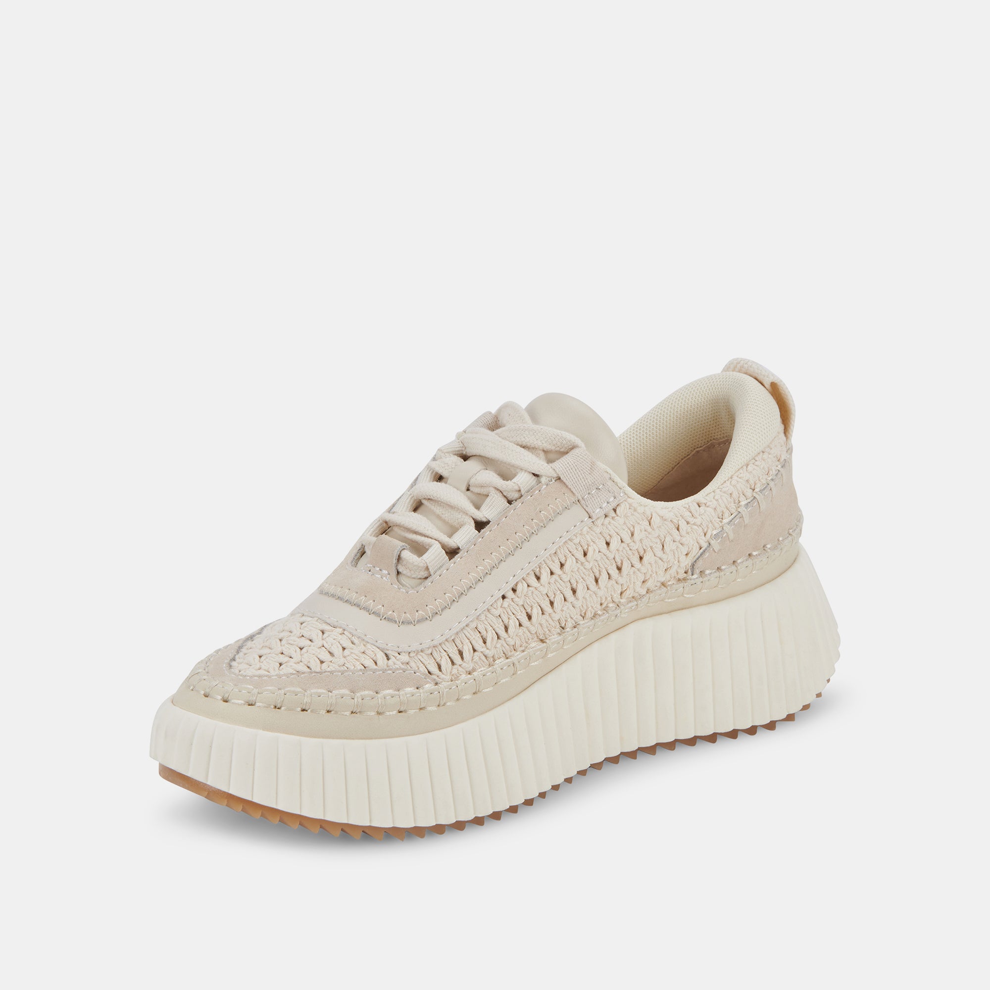 DOLEN Men's Sandstone Knit Sneakers - Lightweight Breathable Running Shoes for Walking, Gym & Casual Wear