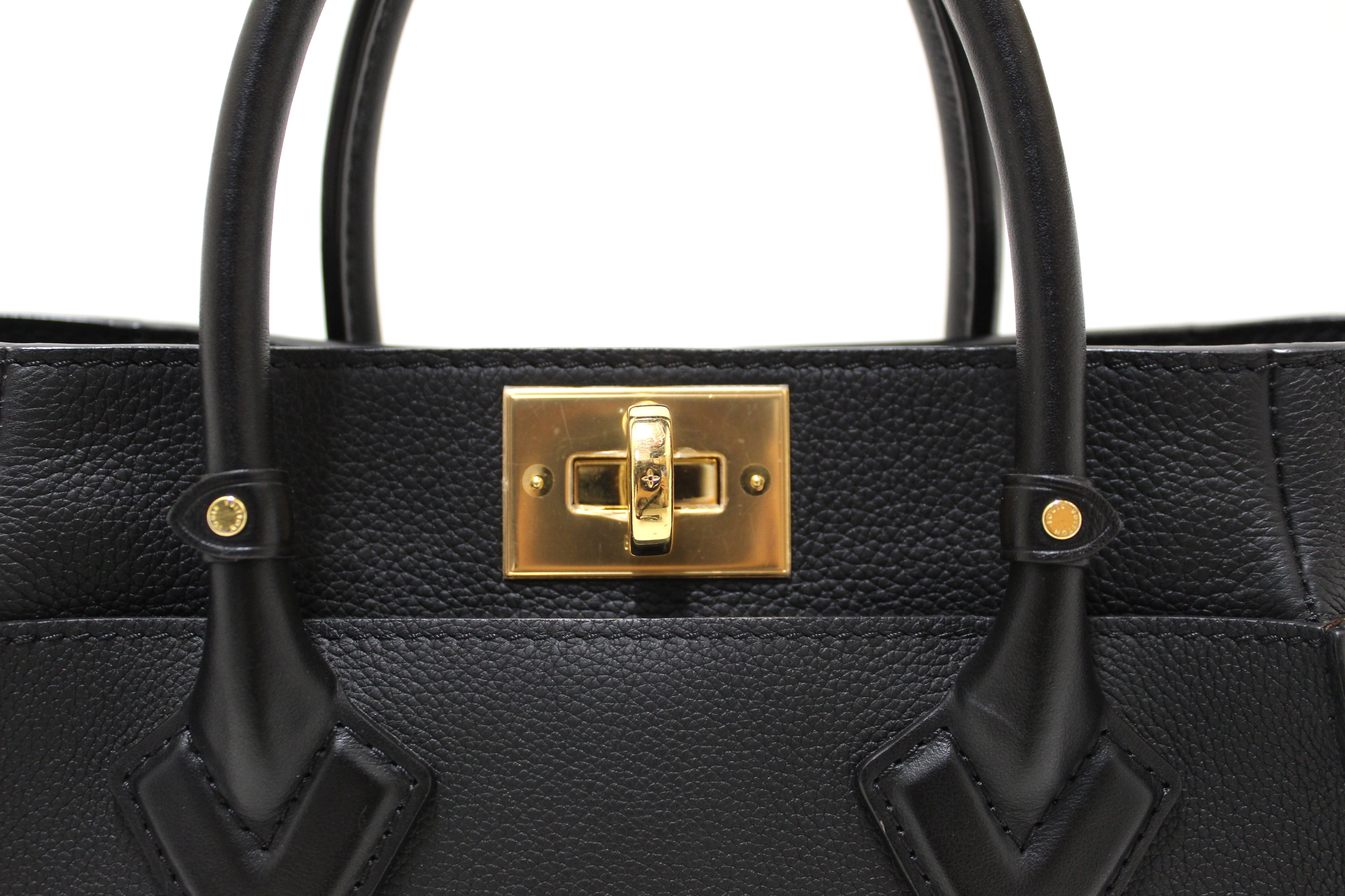 Authentic Louis Vuitton Monogram Black On My Side PM Crossbody Bag - Luxury Designer Handbag for Women, Perfect for Date Night & Evening Events