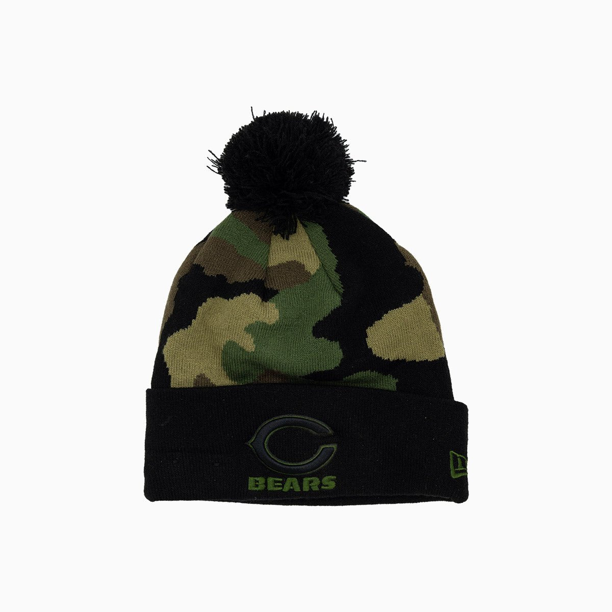 Chicago Bears NFL Winter Knit Pom Beanie Hat - Warm & Stylish for Football Games & Outdoor Activities