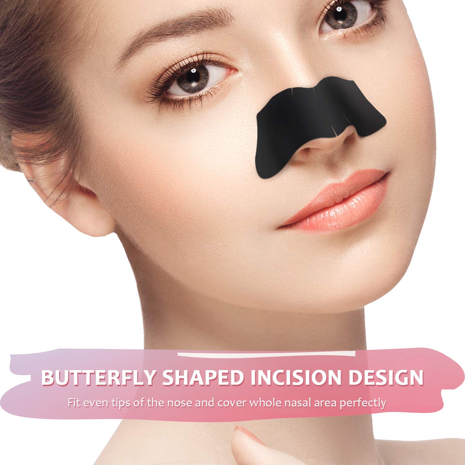 2-Piece Blackhead Remover Kit - Professional Pimple & Comedone Extractor Tool Set for Facial Acne Treatment, Whitehead & Blemish Removal | Includes Nose Strips for Deep Cleansing | Perfect for Skincare Routine & Spa Days
