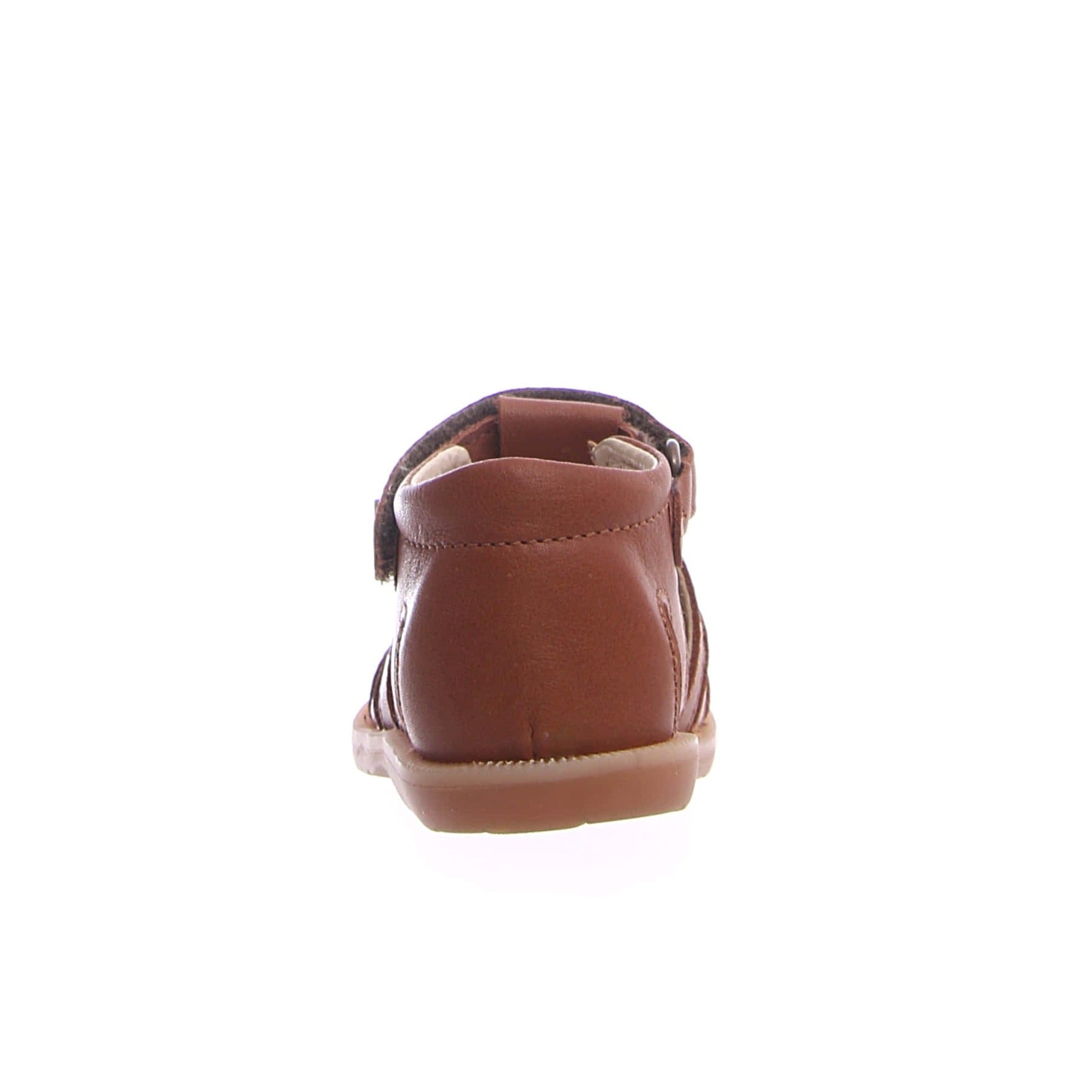 Naturino Zaffiro Sandals for Boys and Girls - Comfortable Leather Kids Sandals in Cognac | Perfect for Summer, Beach, and Outdoor Play