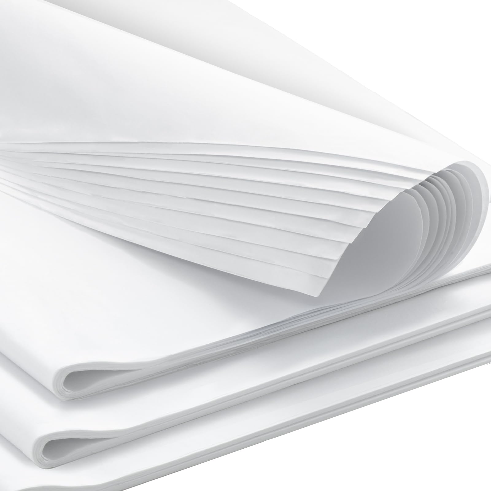Premium White Tissue Paper for Gift Wrapping - 270 Sheets 20x20 Inches Bulk Pack - Eco-Friendly Wrapping Paper for Birthday, Wedding, Christmas, Mother's Day Gifts - Perfect for DIY Crafts, Party Decorations and Elegant Present Packaging