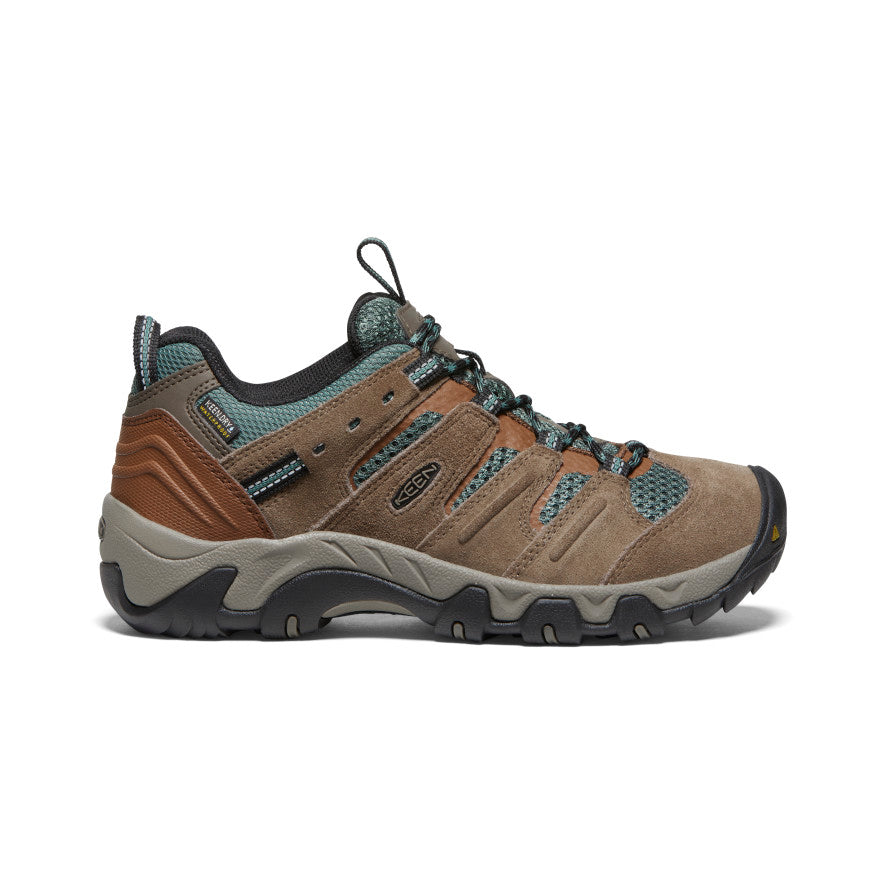 Women's Waterproof Hiking Shoes for Outdoor Adventures - Lightweight & Durable Trail Running Shoes for Women (Shitake/Dark Forest) - Perfect for Hiking, Camping & Mountain Climbing
