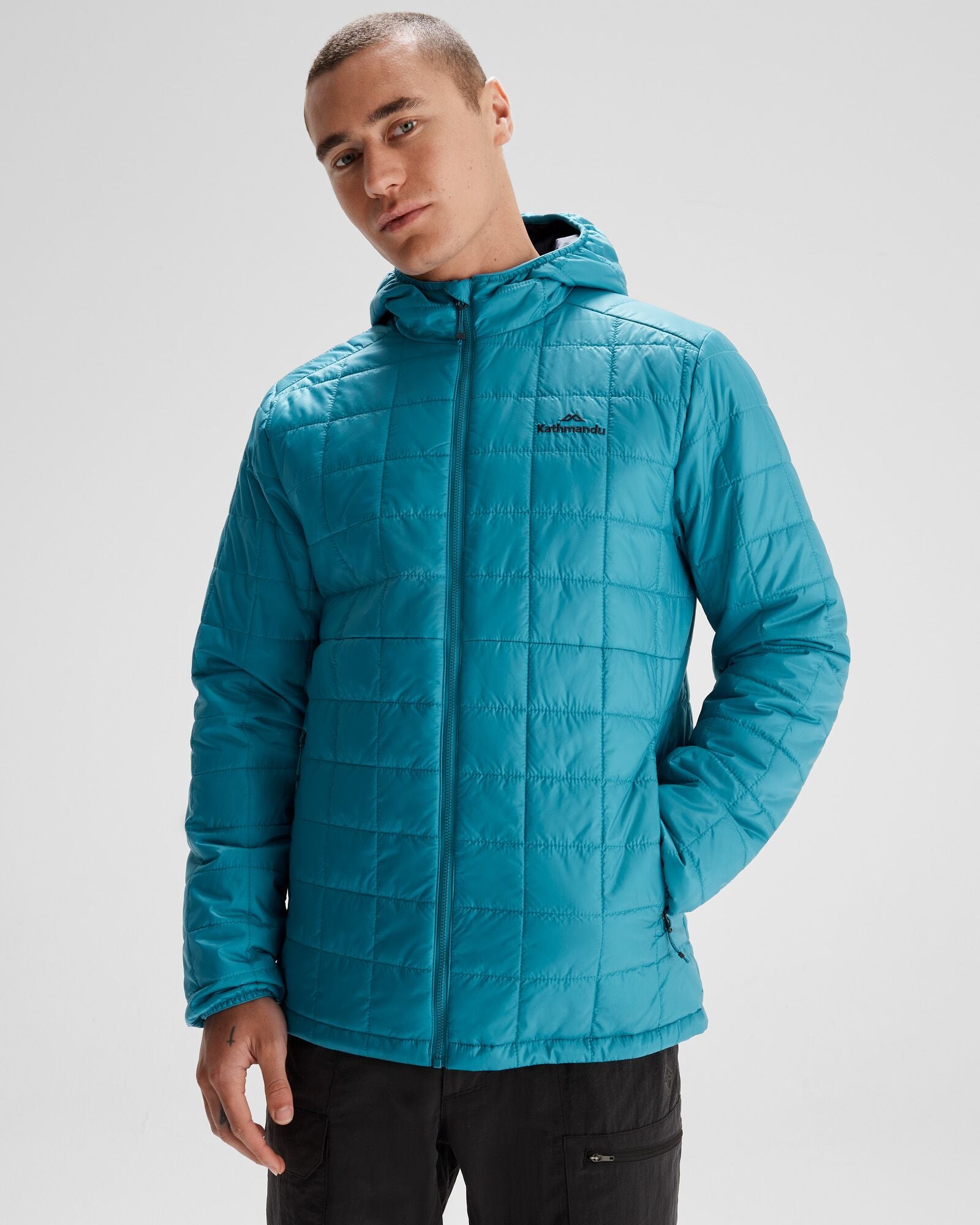 Men's Heli R Insulated Hooded Jacket - Waterproof Windproof Winter Coat for Outdoor Activities | Hiking, Skiing & Snowboarding
