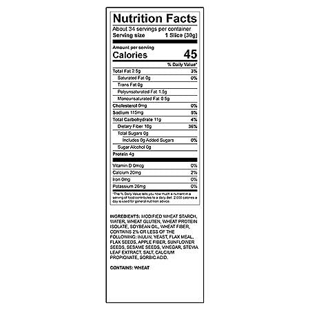 Keto Timber Wolf Keto Seeds Bread - No Sugar Added, Low Carb, Gluten Free, 18oz (1.125 lb) - Made in USA by Inked Keto - Perfect for Ketogenic Diet, Weight Loss & Healthy Breakfast