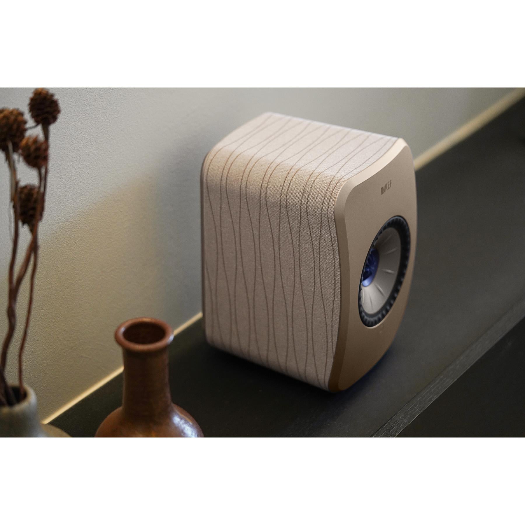 KEF LSX II Wireless HiFi Speakers - Premium Bluetooth Bookshelf Speakers with High Resolution Audio for Home Theater & Music Listening