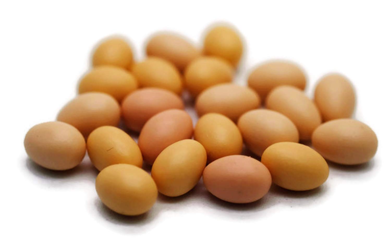 20 Pcs Miniature Egg Dollhouse Food Accessories for Kitchen - Realistic Tiny Eggs for Dollhouse, Diorama, and Model Train Scenes