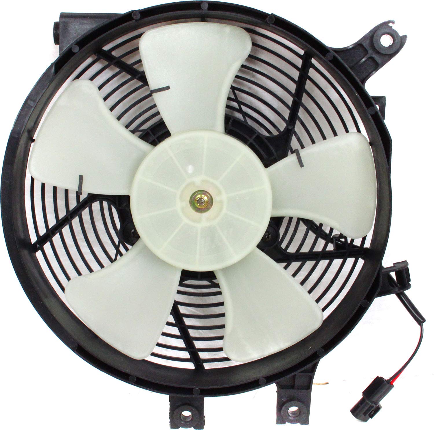 Evan-Fischer EVA24672029107 Replacement A/C Condenser Fan Assembly for Mitsubishi Montero Sport 1998-2004 - Direct Fit, Replaces Partslink# MI3113118 | Perfect for AC System Repair & Summer Cooling Maintenance