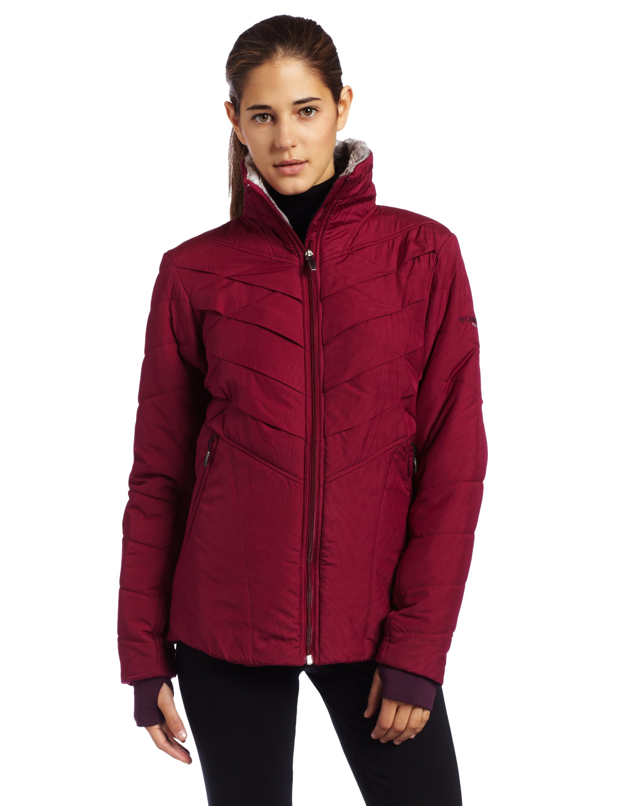 Columbia Women's Kaleidaslope Jacket - Waterproof Hiking Jacket for Outdoor Adventures, Lightweight Windbreaker with Omni-Tech Protection (Perfect for Camping, Trekking & Travel)