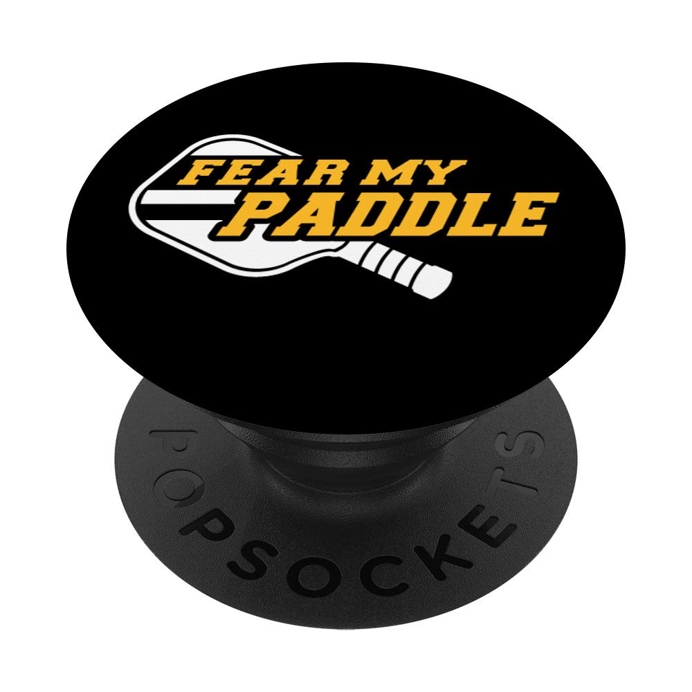 Pickleball Paddle PopSockets - Expandable Phone Grip & Stand for iPhone, Samsung & Tablets | Perfect for Pickleball Fans & Mobile Gaming