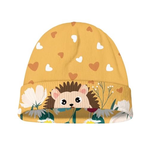 Hearts Floral Hedgehog