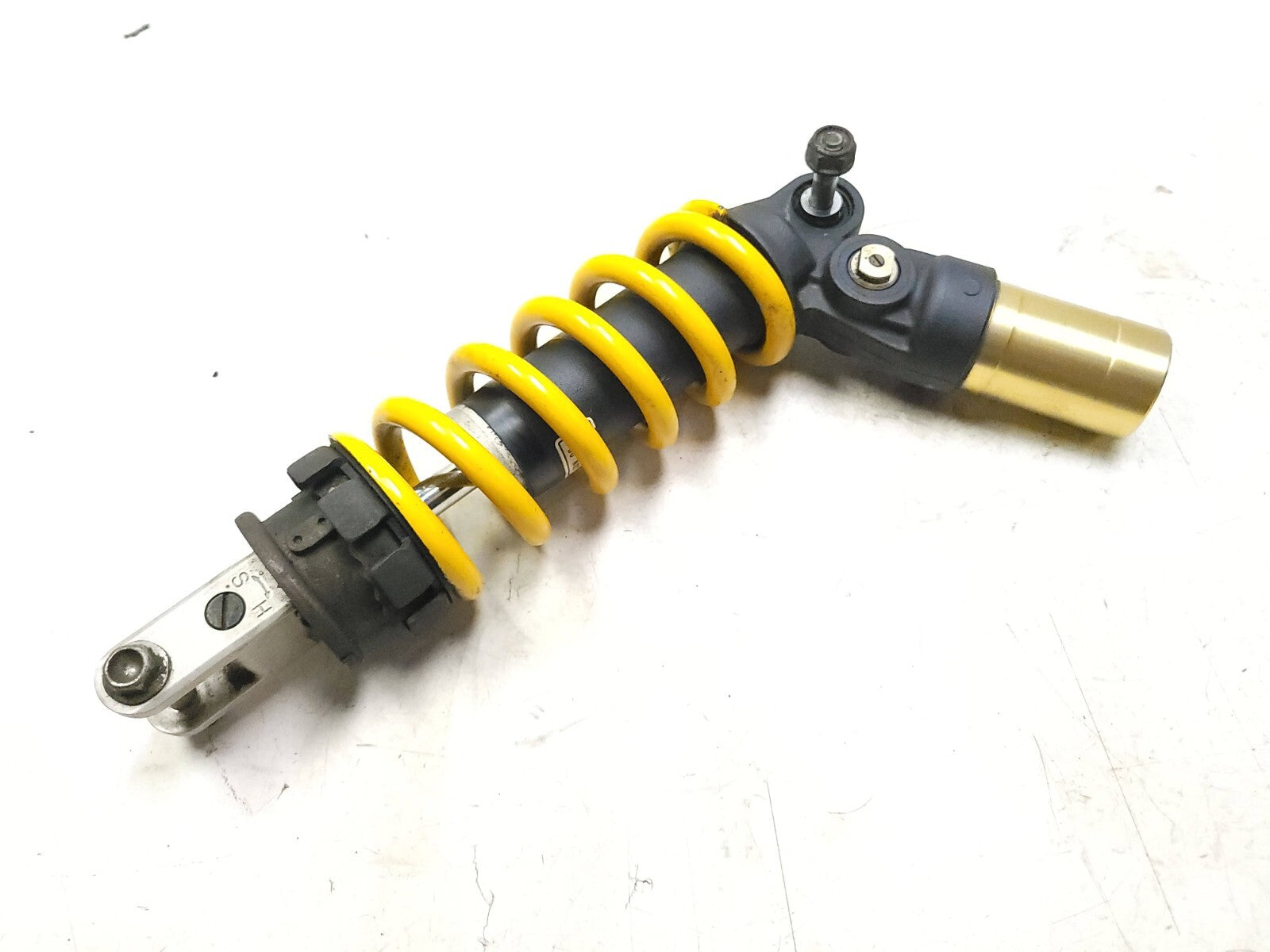 2004-2005 Honda CBR1000RR Rear Shock Absorber Suspension - OEM Replacement Part with 12k Miles - Perfect for Motorcycle Repair & Performance Upgrade