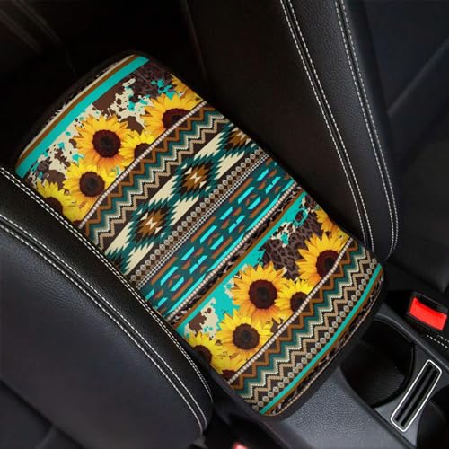 Sunflower Aztec Tribal Geometric