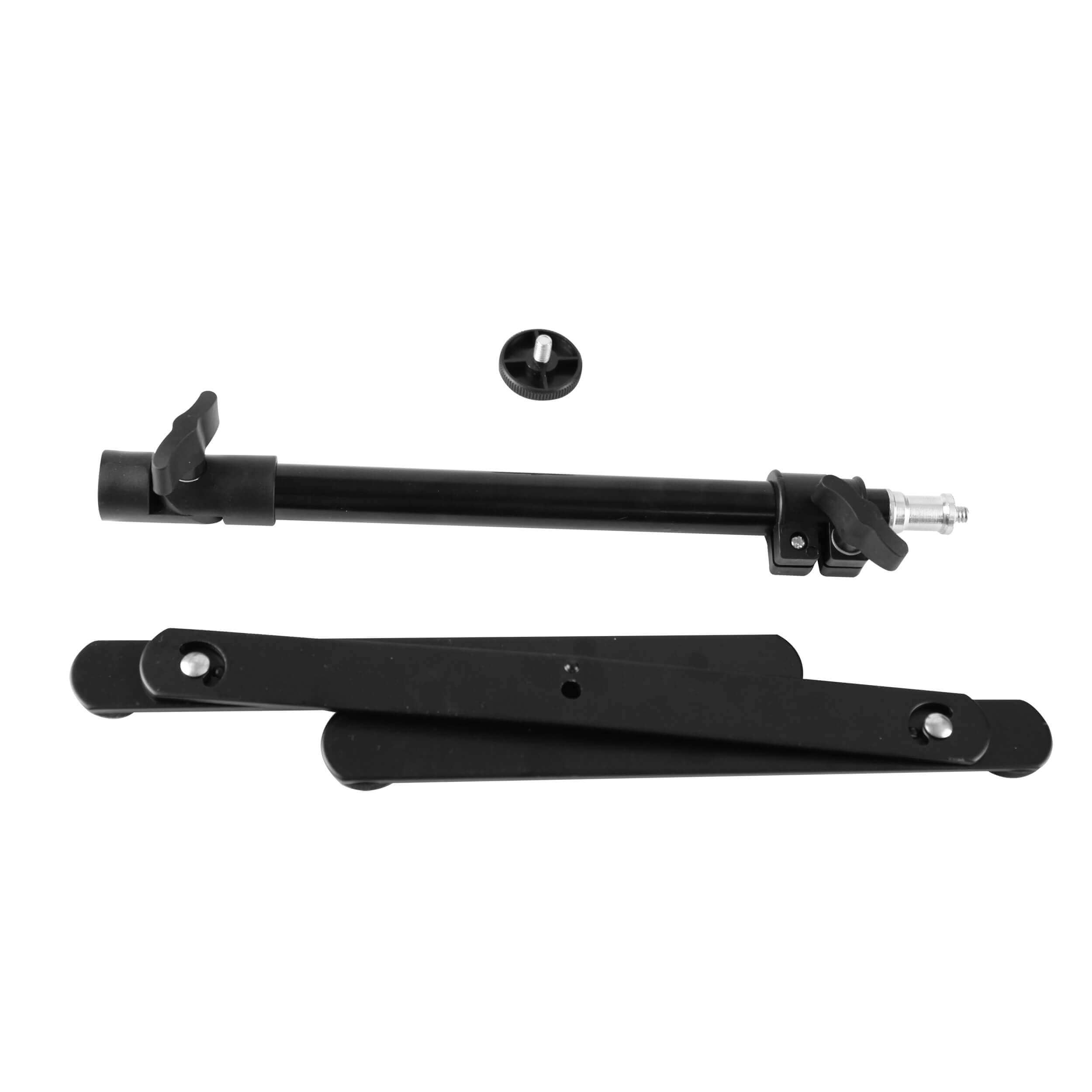 Adjustable Table Top Stand with Smart Tablet Bracket - Perfect for Home Office, Online Classes & Kitchen Recipe Viewing