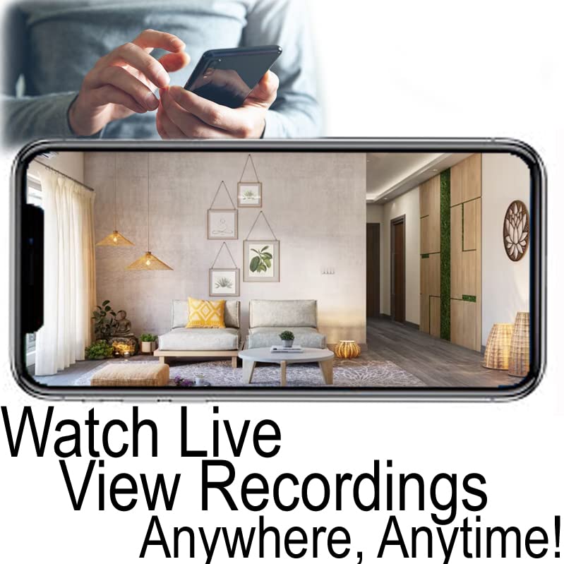 SecureGuard 720P Hidden Spy Camera Wall Outlet - Motion Detection Nanny Cam with SD Card DVR for Home Security (White) | Perfect for Baby Monitoring & Indoor Surveillance