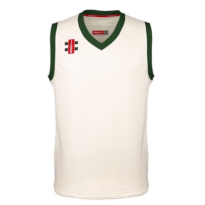 Gray Nicolls Pro Performance Junior Cricket Slipover - Lightweight Cricket Vest for Youth Players - Perfect for Training & Matches