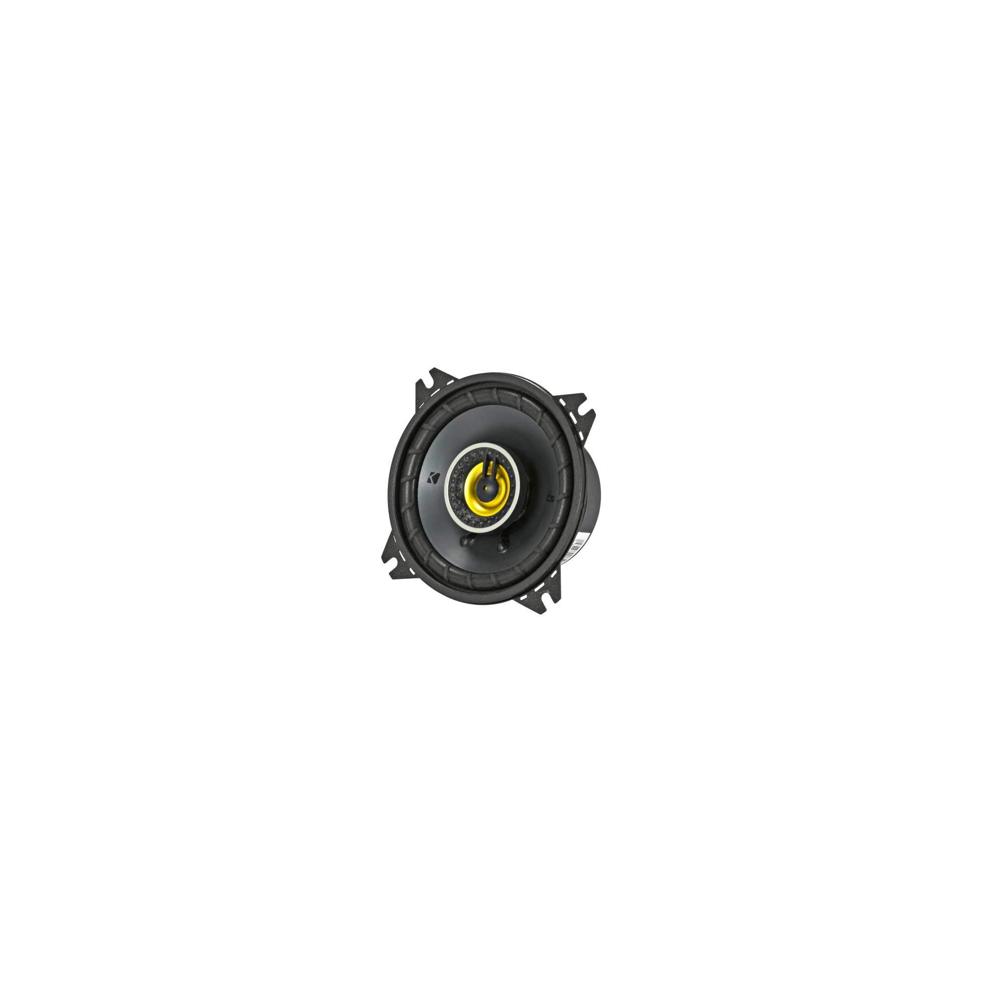 Kicker 46CSC44 - 2 Pairs of CS-Series CSC4 4-Inch (100mm) 4-Ohm Coaxial Car Speakers - Perfect for Car Audio Upgrades, Marine & Off-Road Vehicles