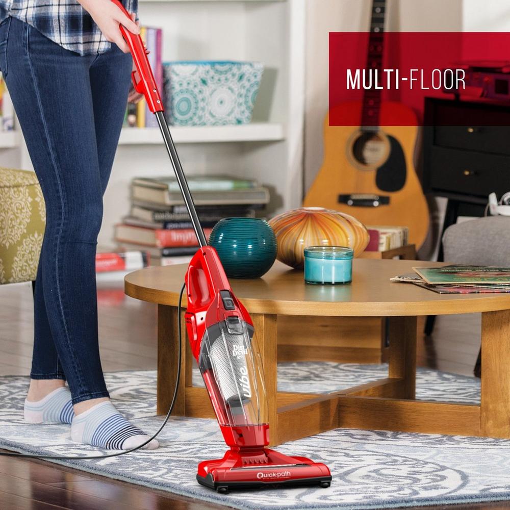 Vibe Stick Vacuum - Lightweight Cordless Vacuum Cleaner for Hardwood Floors & Carpets | Perfect for Home, Office & Pet Hair Cleaning