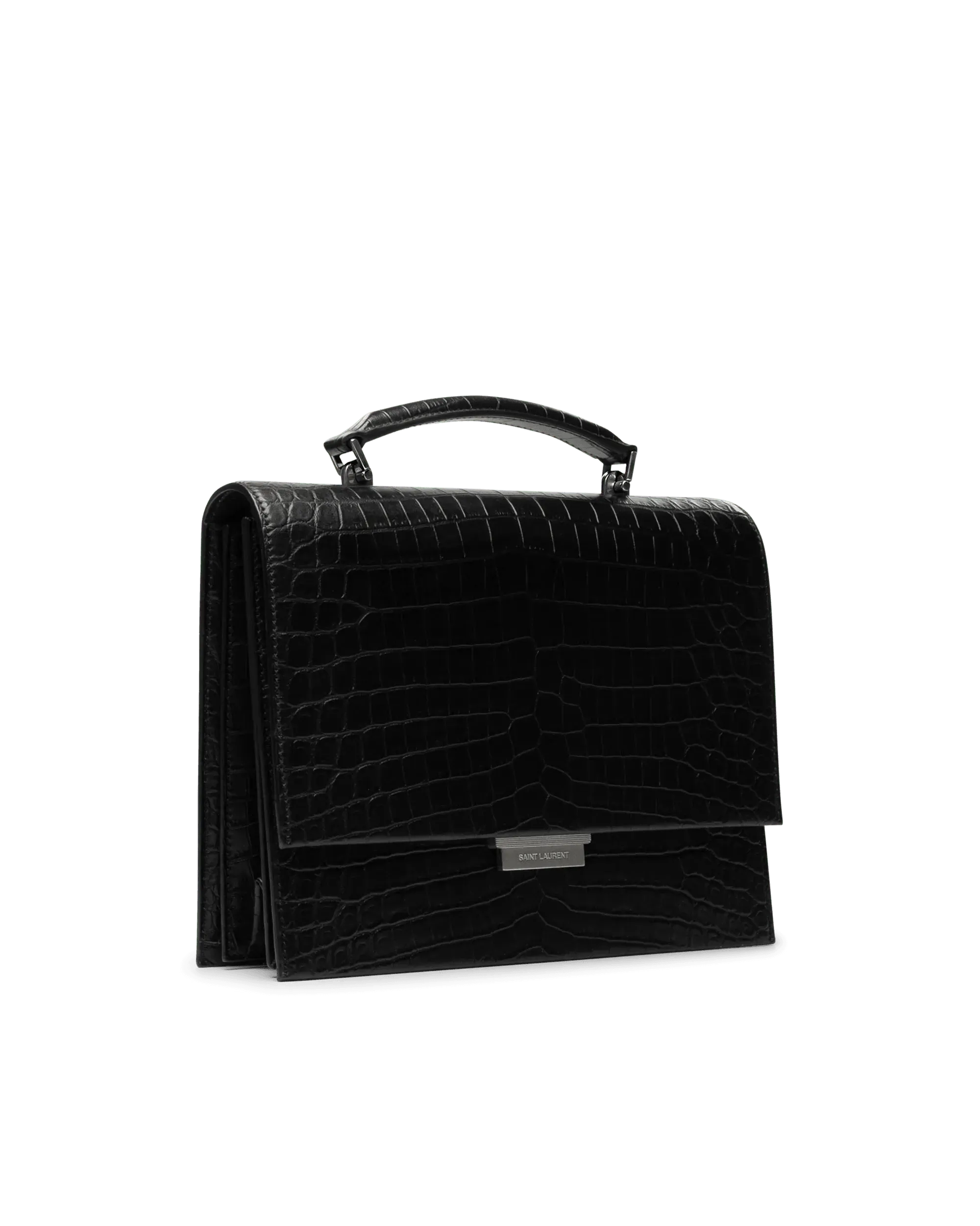 Luxury Embossed Crocodile Babylone Handbag - Stylish Women's Shoulder Bag for Work, Travel & Evening Events