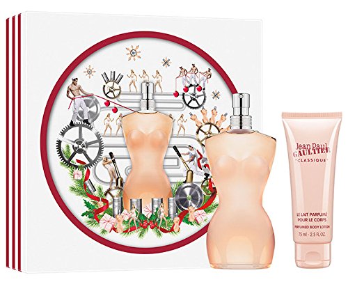 Jean Paul Gaultier Classique Eau de Parfum Gift Set for Women - Floral Vanilla Fragrance, Perfect for Date Night & Special Occasions