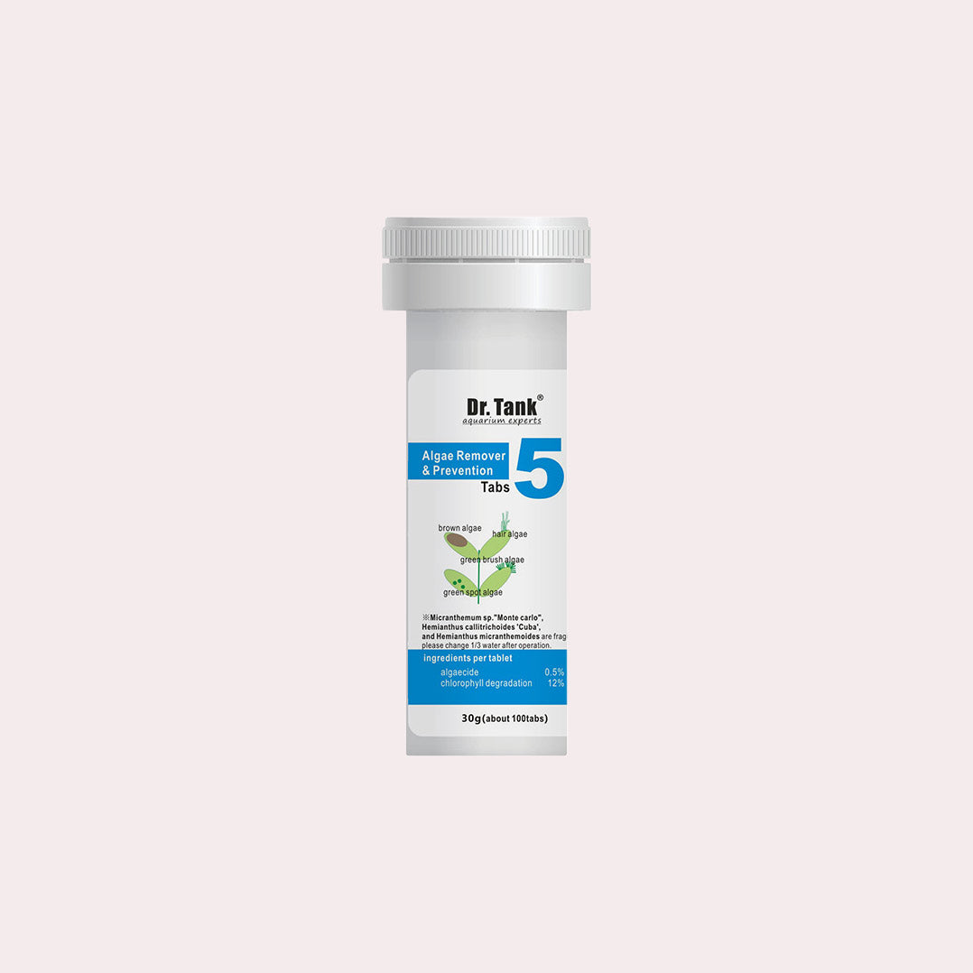 Dr. Tank Algae Remover & Prevention for Aquariums - Keep Fish Tank Water Clean & Clear | Safe for Freshwater & Saltwater Tanks | Perfect for Home, Office & Pet Store Aquariums