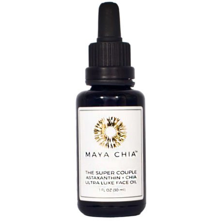 Maya Chia The Super Couple Face Oil Serum 1oz/30ml - Organic Anti-Aging Facial Treatment for Glowing Skin - Perfect for Nighttime Routine & Dry Skin Care