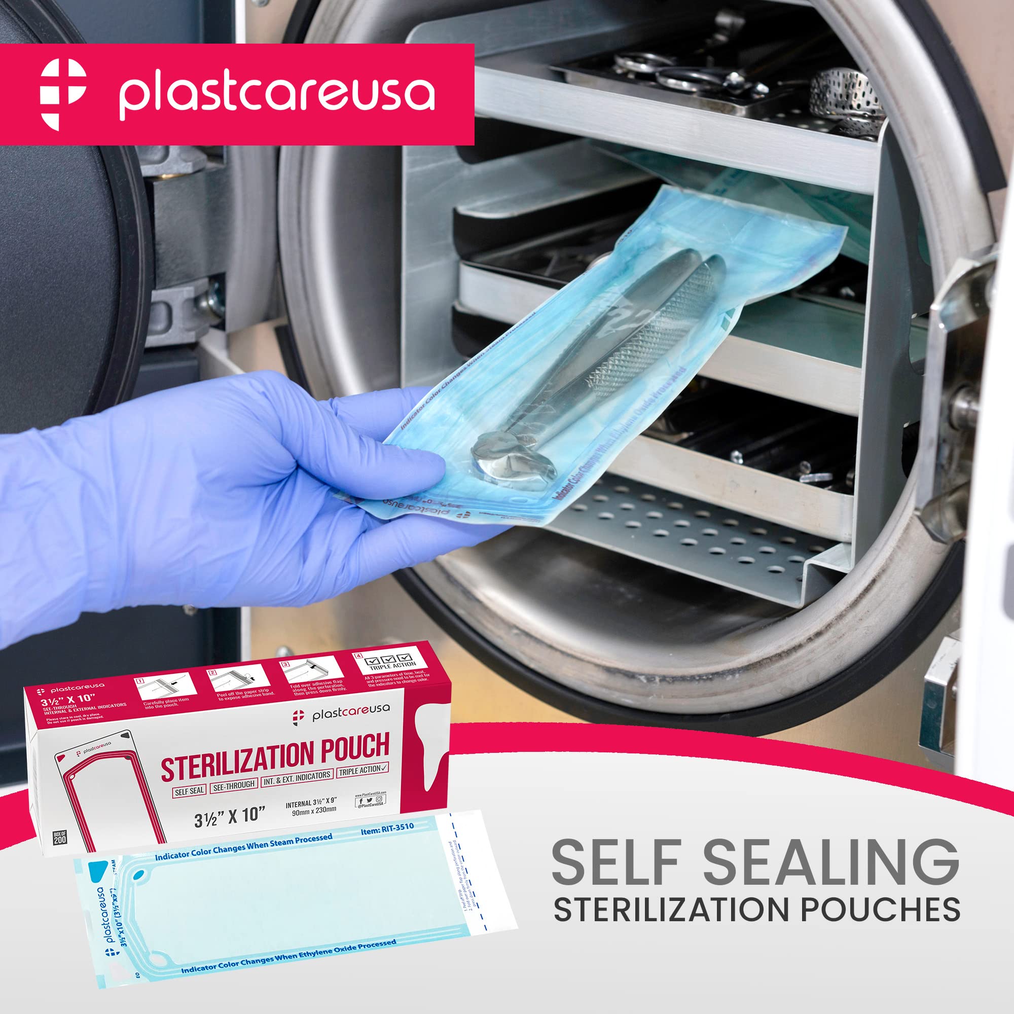2000 Sterilization Pouches 3.5