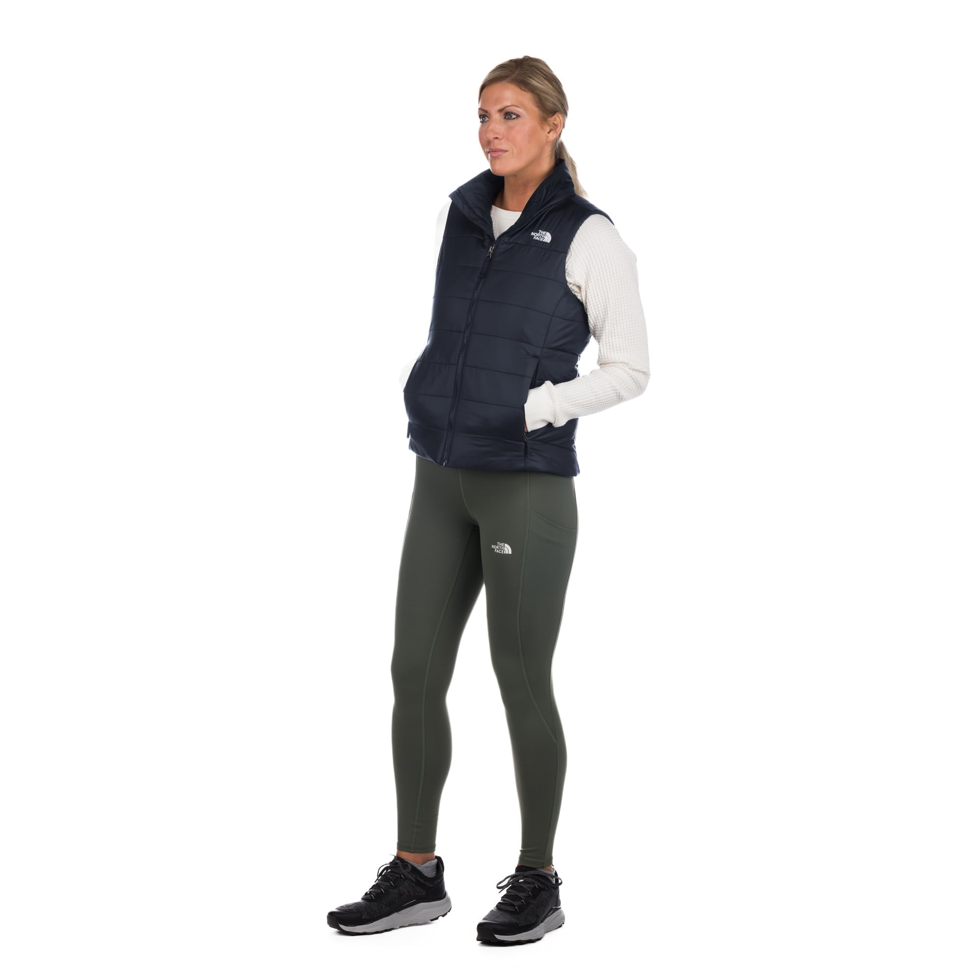 The North Face Women's Flare Vest - Lightweight Puffer Vest for Outdoor Activities, Hiking & Casual Wear | Water-Resistant & Warm Winter Jacket Alternative