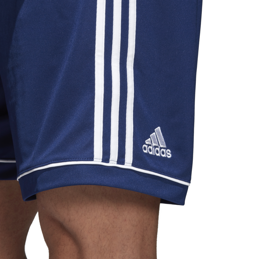 Adidas Youth Squadra 17 Soccer Shorts - Dark Blue/White - Comfortable Athletic Shorts for Boys - Perfect for Training, Games & Casual Wear