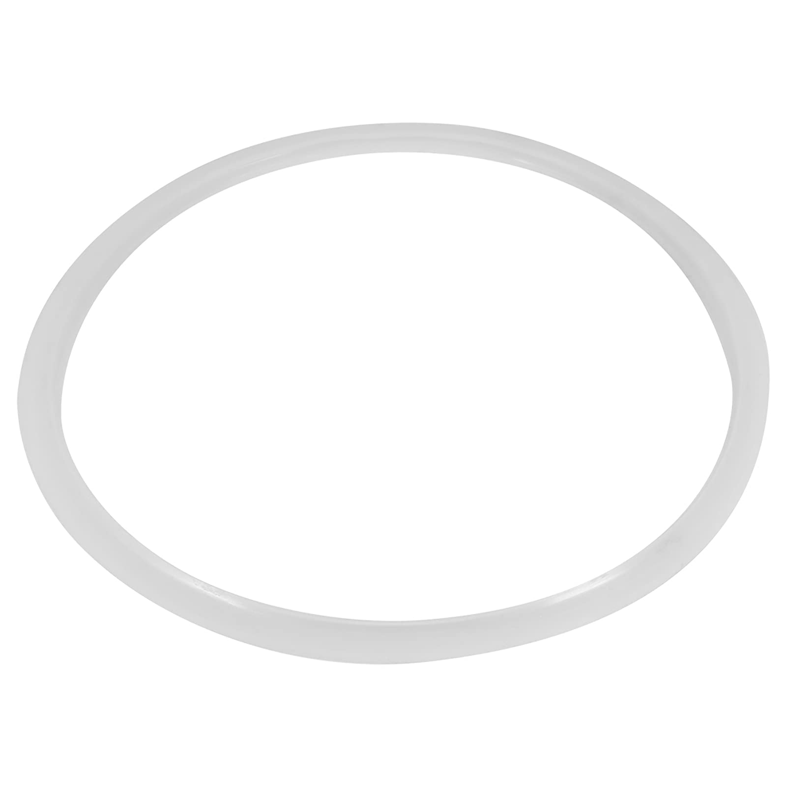 High-Temperature Clear Silicone Gasket Seal - 24cm Diameter Replacement Pressure Cooker Gasket for Home Kitchen Use | Perfect for Sealing, Cooking & Food Preservation
