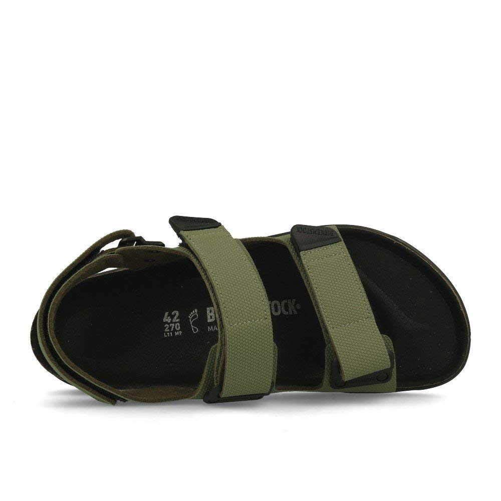 Birkenstock Tatacoa CC BF Futura Khaki Sandals for Men | Size 43 | Comfortable Cork Footbed | Perfect for Beach, Walking & Casual Wear